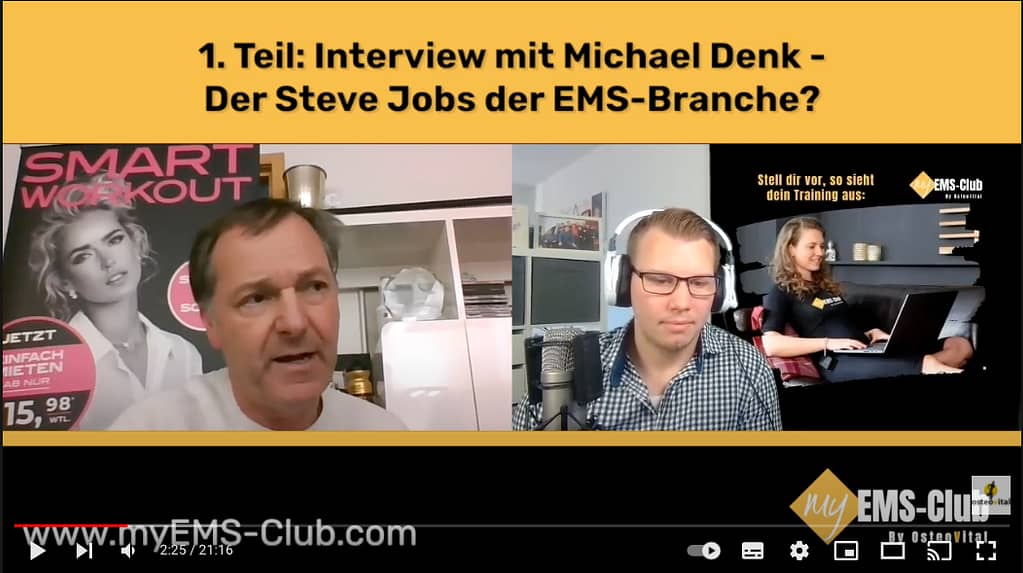 Interview Titelbild mit Michael Denk, CEO SMART WORKOUT, Teil 1