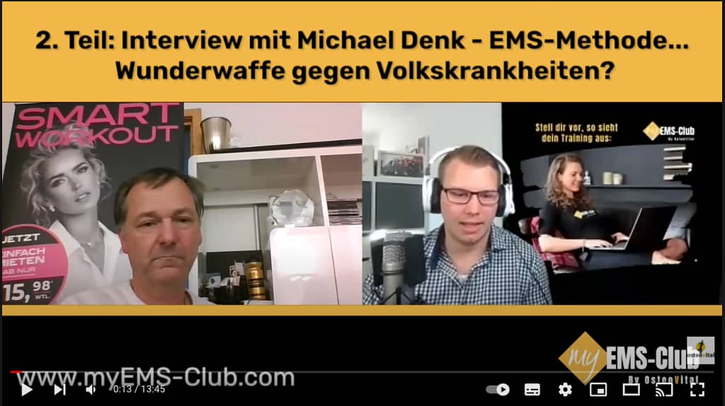 Titelbild Interview mit Michael Denk, CEO SMART WORKOUT, Teil 2